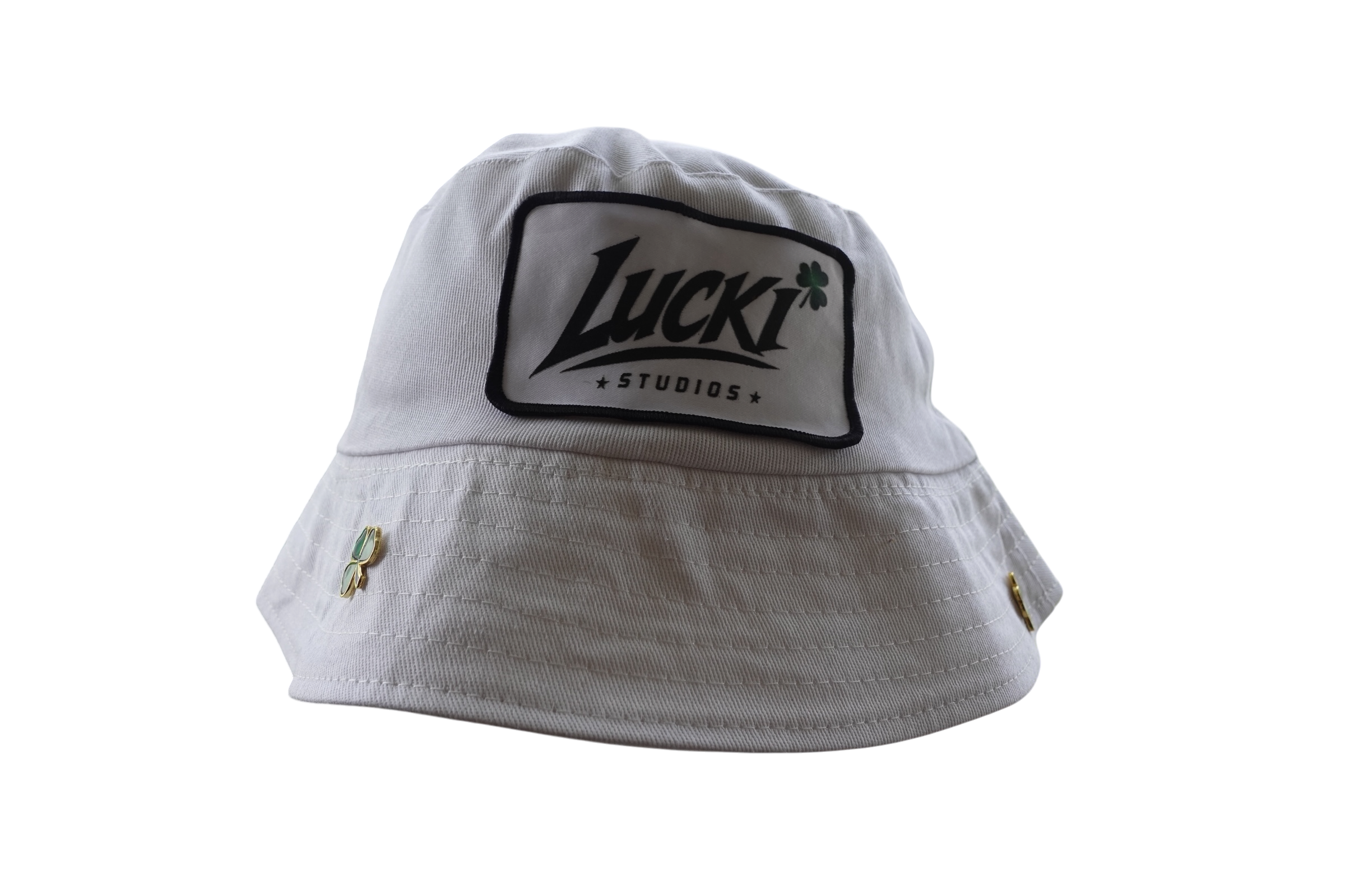 “LUCKI” PATCH LOGO BUCKET HAT